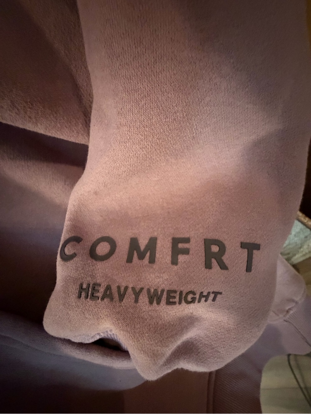 Women's COMFRT Tranquil Dusty Rose Hoodie - Picture 2 of 3